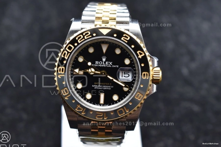 II Chic Jubilee GMT Bracelet CHS GRNR 859 Dial Clean on 126713 Master DD3285 1:1 Black Edition Best 0518